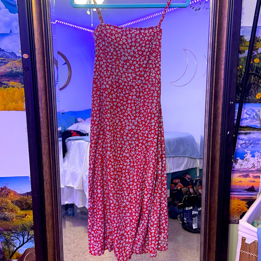 Flowy motel rocks dress